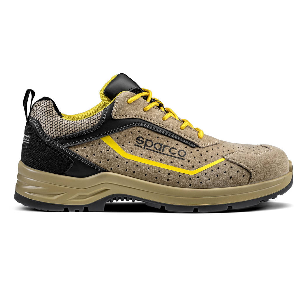 SPARCO 0753843TAGI Shoes Indy Colton S1P ESD Tan/Yellow 43 Photo-1 