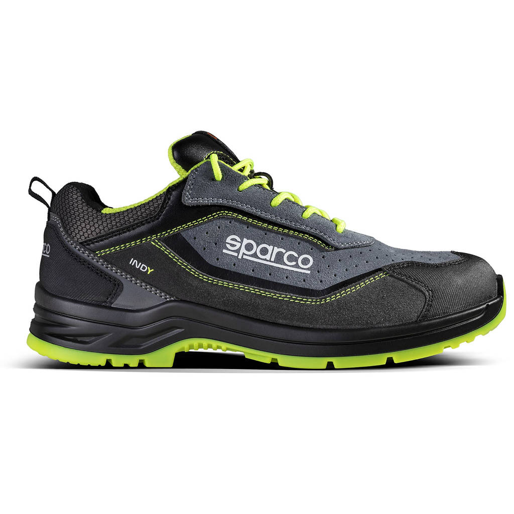 SPARCO 0753844GSGF Shoes Indy Texas S1P ESD grey / yellow fluo 44 Photo-1 