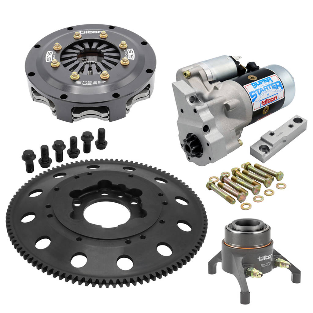 TILTON 53-86129 Transmission kit for CHEVY (Late Int bal), 104T, 5.5" Sport, 2 Disc, 26 SP, No bell Photo-0 