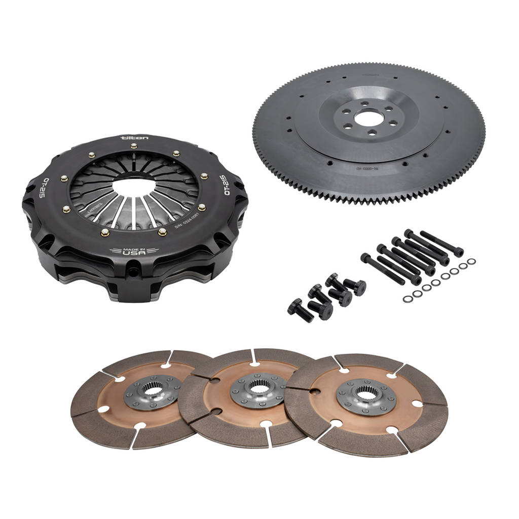 TILTON 58-4301 3-Disc Metallic Clutch kit OT-215 for FORD MOD (8-Bolt), 8.5", 26-SPL Photo-0 