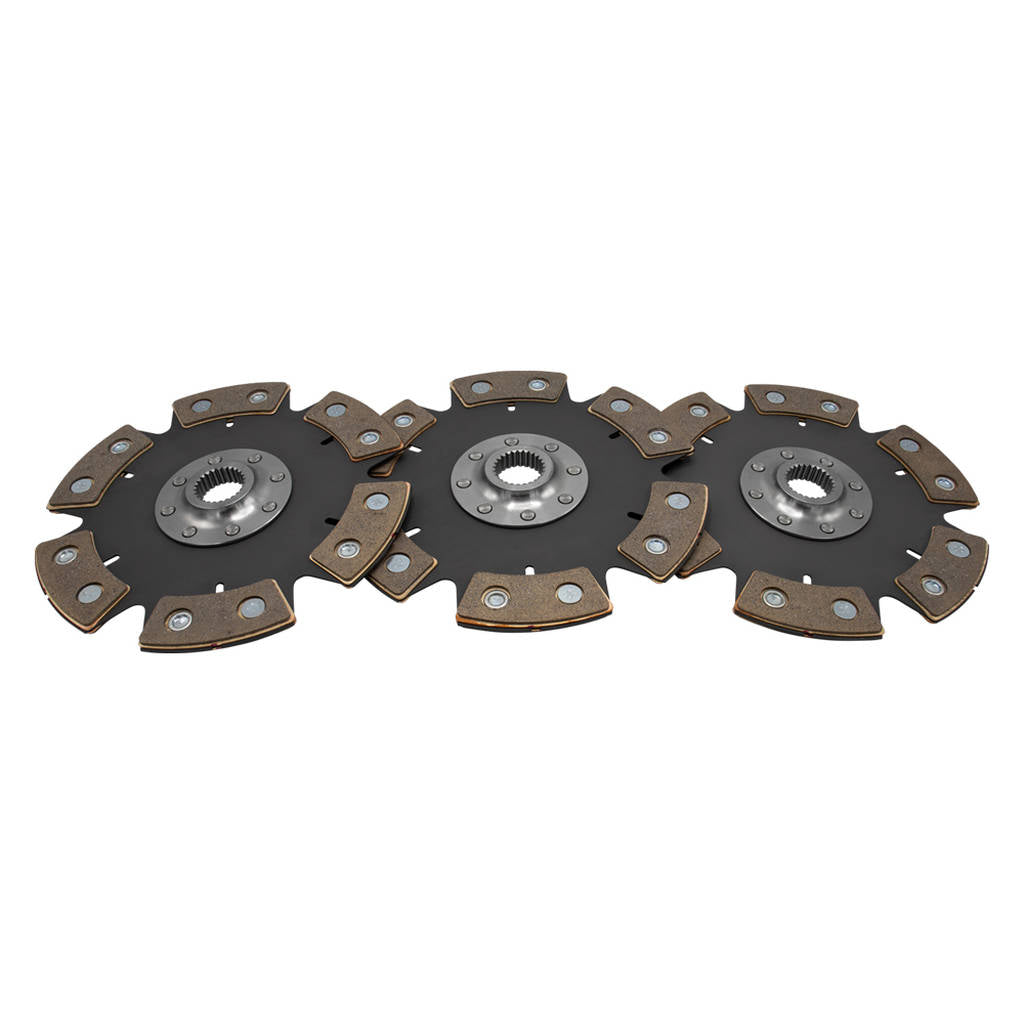 TILTON 64215-7-EEE-10 Clutch disc pack, Cerametallic, 8.5", 2 PL, 29mm X 10 Photo-0 