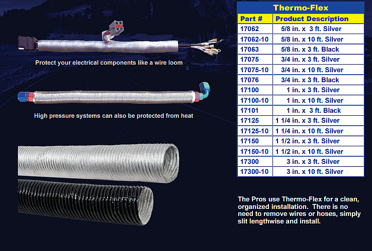THERMO-TEC 17100-10 Thermo Flex Heat 1 in. x 10 ft. silver Photo-1 