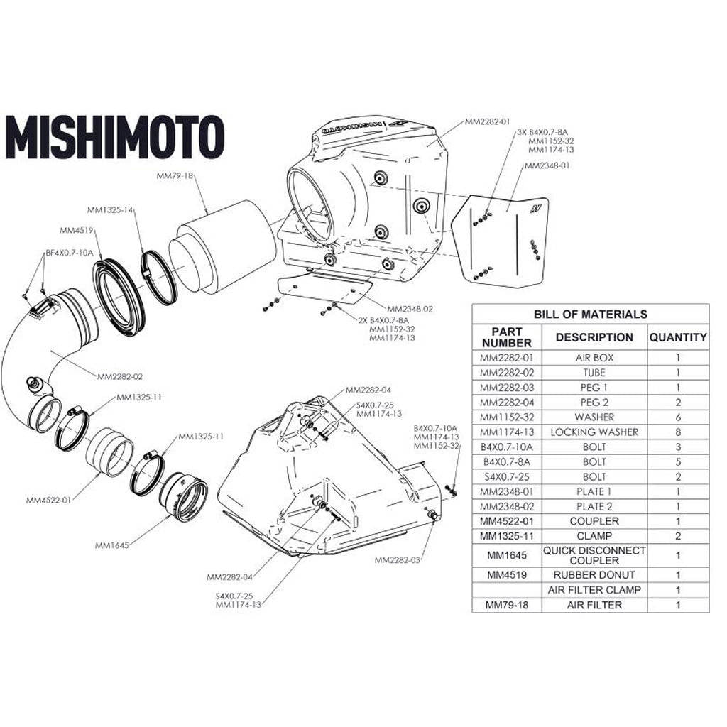 MISHIMOTO MMAI-SUP-20 Performance intake for TOYOTA GR Supra 3.0L 2020+ Photo-6 