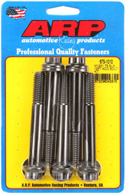 ARP 675-1010 Metric Thread Bolt Kit M12 X 1.75 X 90 12pt black oxide bolts Photo-0 