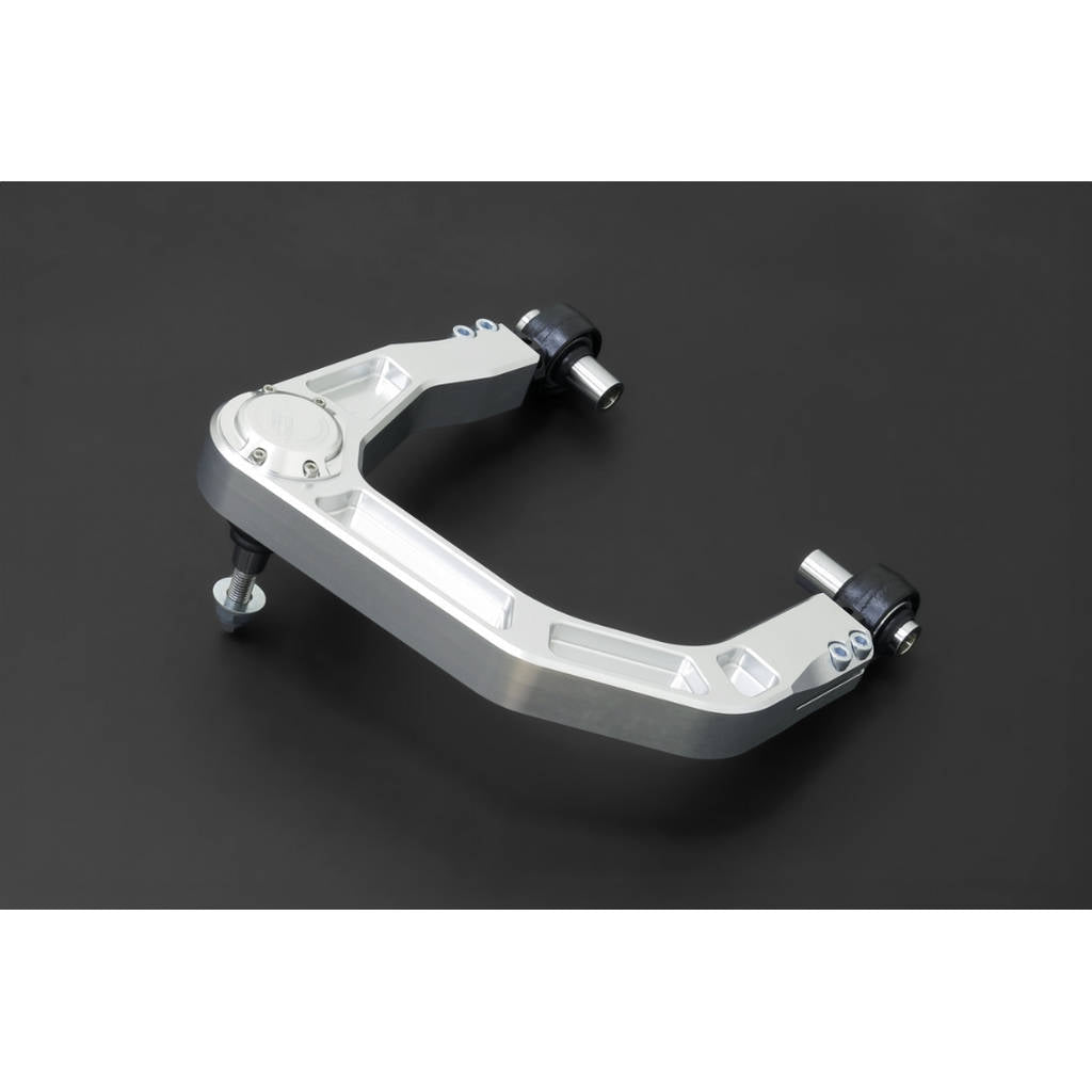HARDRACE Q1354 Adj. Front Upper Arm - Aluminum Body (Harden Rubber) 2pcs for FORD Bronco 2021+ Photo-0 
