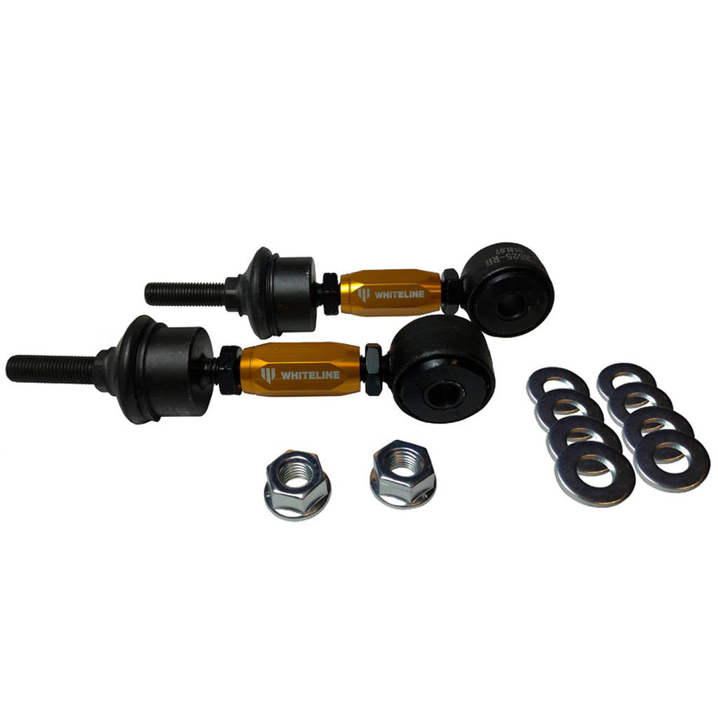 WHITELINE KLC188 Universal Anti Roll Bar Link - Ball/Bushing Style - 10mm Ball Stud 110-135mm Photo-2 