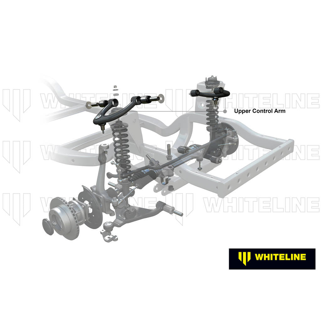 WHITELINE KTA246 Front Upper Control Arms Fixed Offset for Toyota Land Cruiser 200 Series Photo-1 