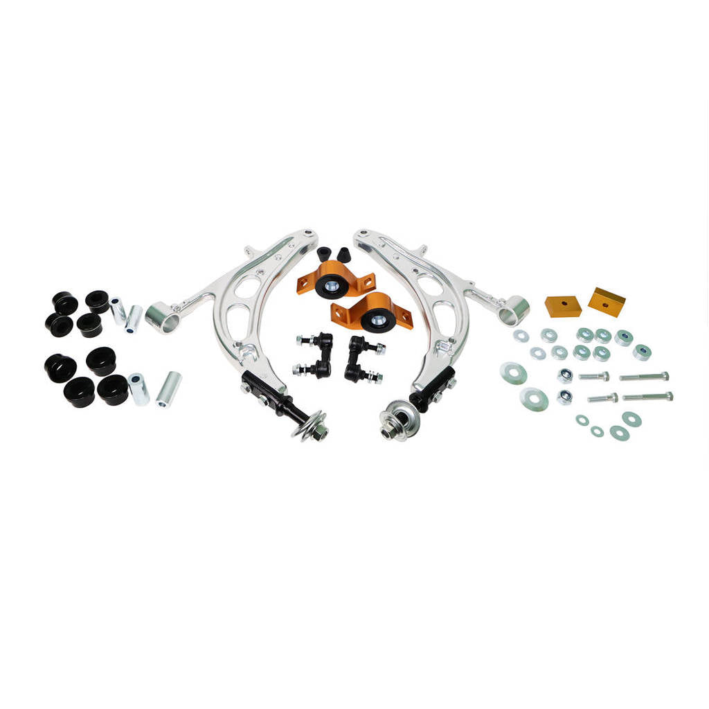 WHITELINE KTA289 Front Lower Control Arm w/ Endlinks/Anti-Lift for Subaru Impreza WRX STI Photo-2 