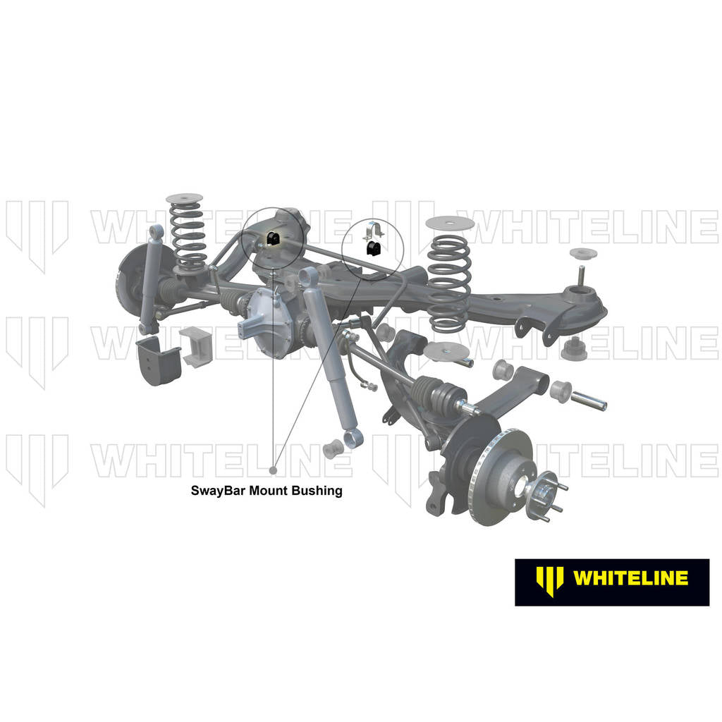 WHITELINE W23779 Sway Bar Bushing Kit - 16mm Photo-1 