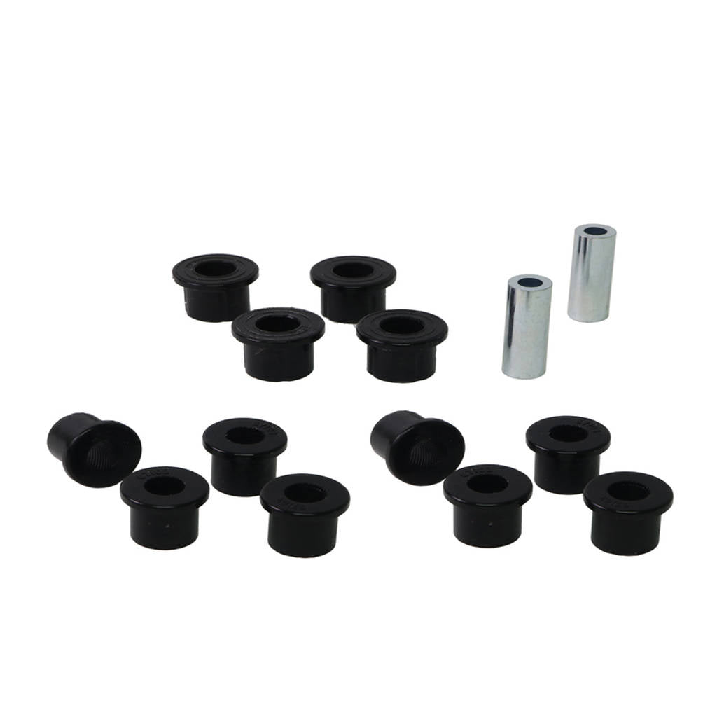 WHITELINE WEK103 Rear Leaf Spring - Bushing Kit for Nissan Navara D23 2wd/4wd Photo-3 