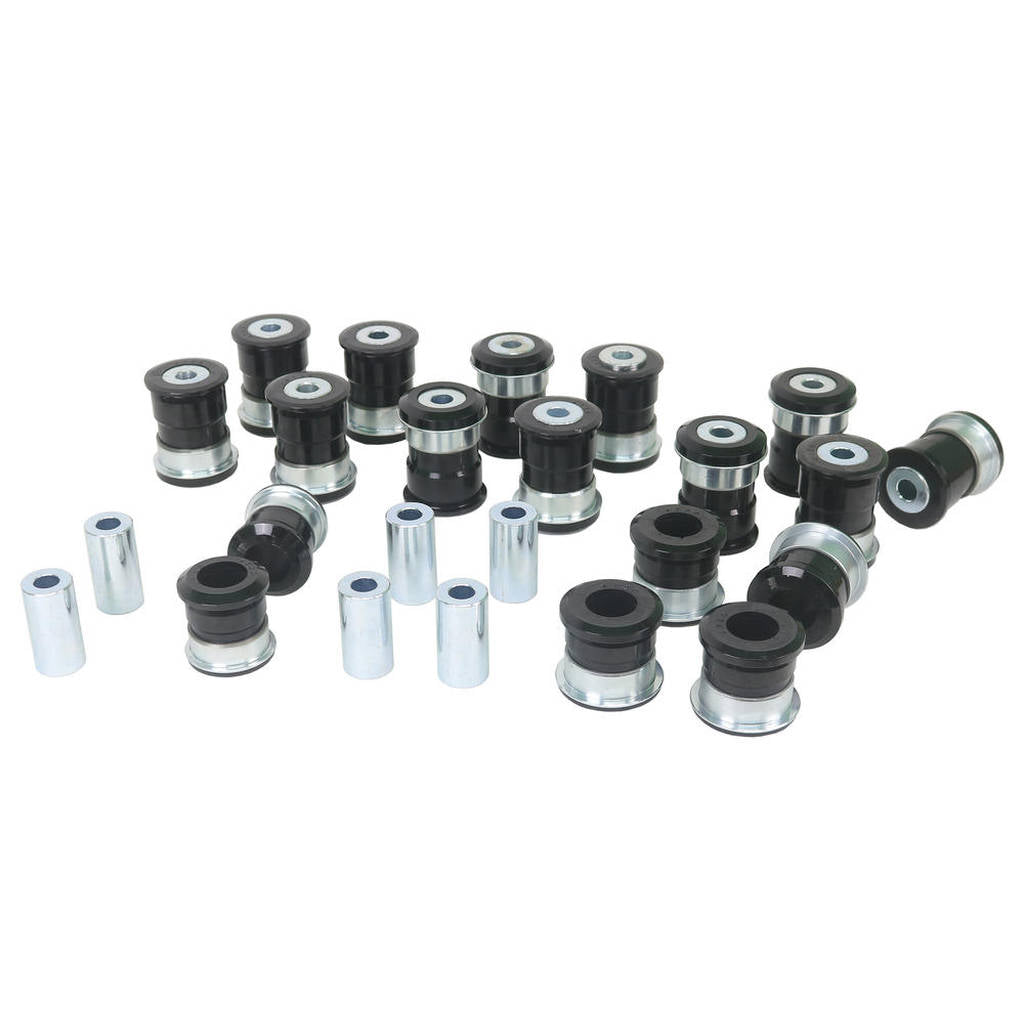 WHITELINE WEK142 Front/Rear Essential Vehicle Bushing Kit for Nissan Patrol Y62 Photo-0 