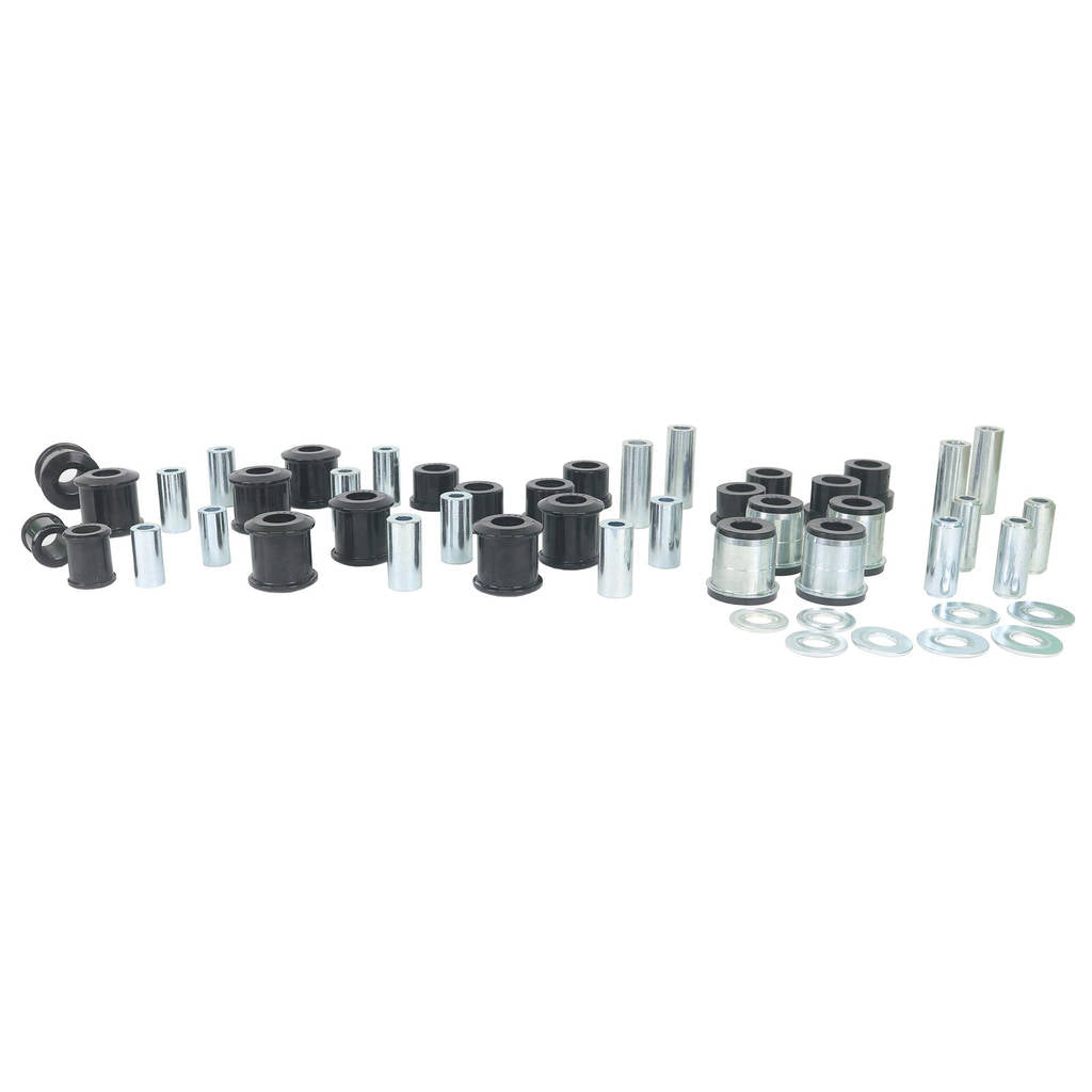 WHITELINE WEK144 Front/Rear Essential Vehicle Bushing Kit for Toyota Land Cruiser 100 Series IFS/Lexus LX470 Photo-1 