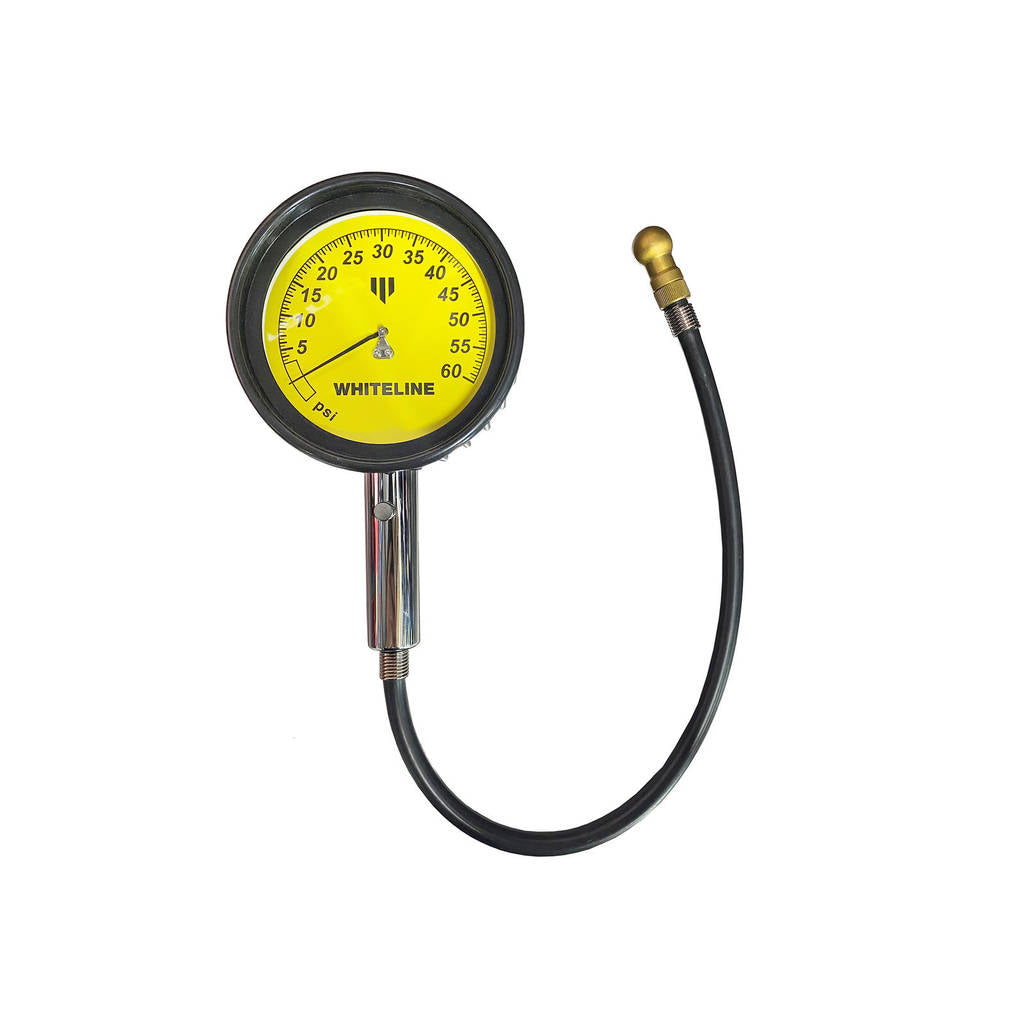 WHITELINE WTK005 Whiteline WTK005 4â€ Tire Pressure Gauge 0-60 psi Photo-0 