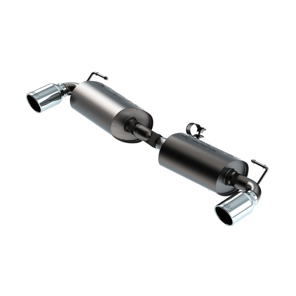 BORLA 11972 Axle-Back Exhaust System 2.25", 2.00", S-Type (3.5" RD X 6.00" Tips) for FORD Bronco Sport 1.5L i3 2021-2023 Photo-0 