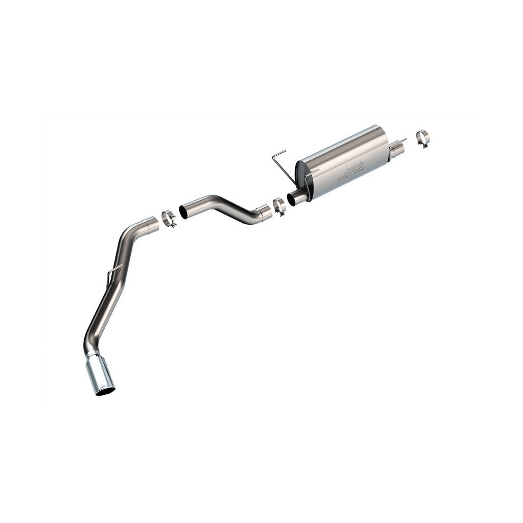 BORLA 140851 Cat-Back Exhaust System 3.5", S-Type (5" RD X 13.5" Tips) for DODGE RAM 2500 / 3500 6.4L V8 2019-2024 Photo-0 