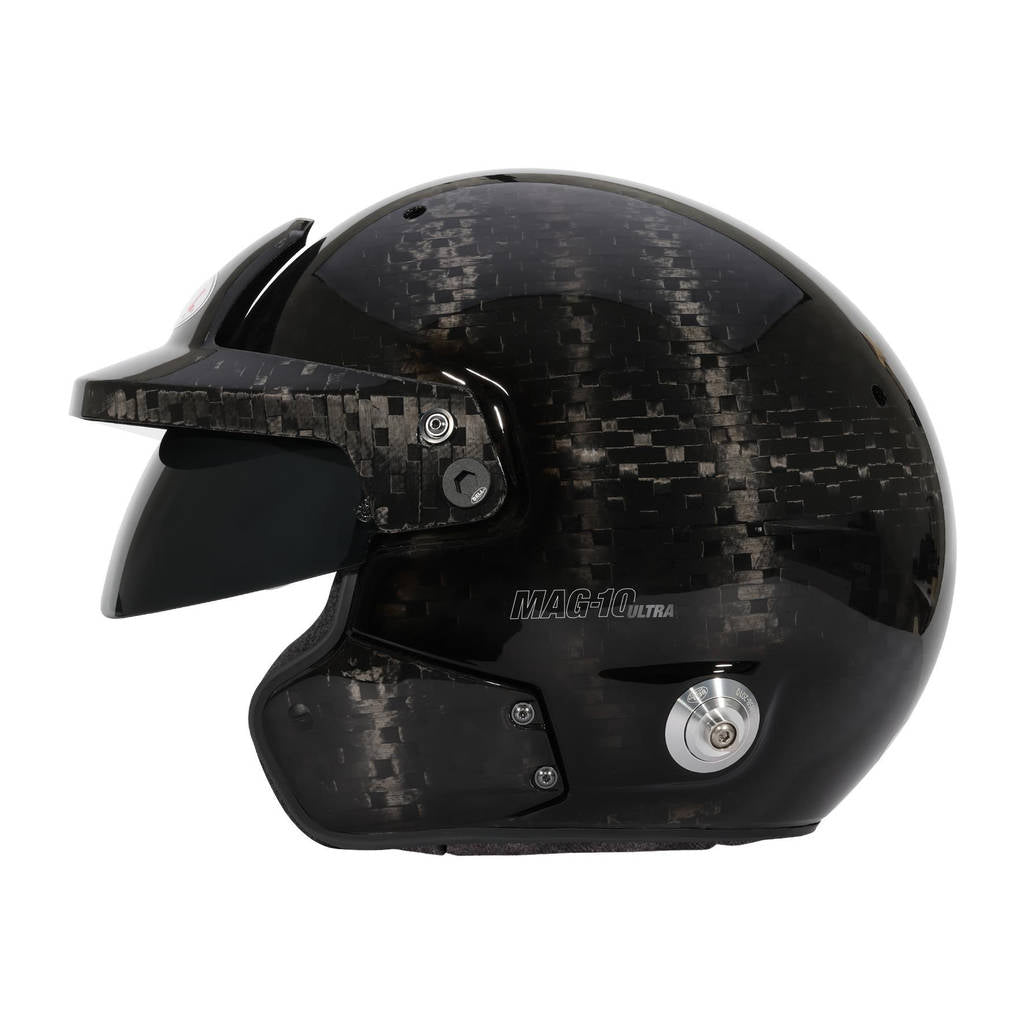 BELL 1245212 Open-Face Helmet MAG-10 Carbon HANS, FIA 8859-2024 / SA2020, Size 55 (6 7/8) Photo-6 