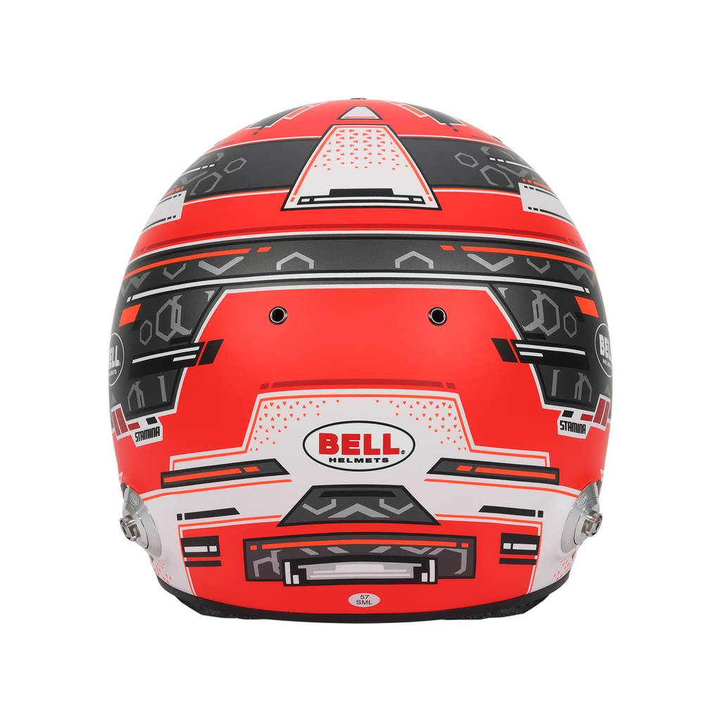 BELL 1310B71 Full-Face Helmet RS7 Pro Stamina HANS, Anthracite / Red, FIA 8859-2024 / SA2020, Size 54 (6 3/4) Photo-8 