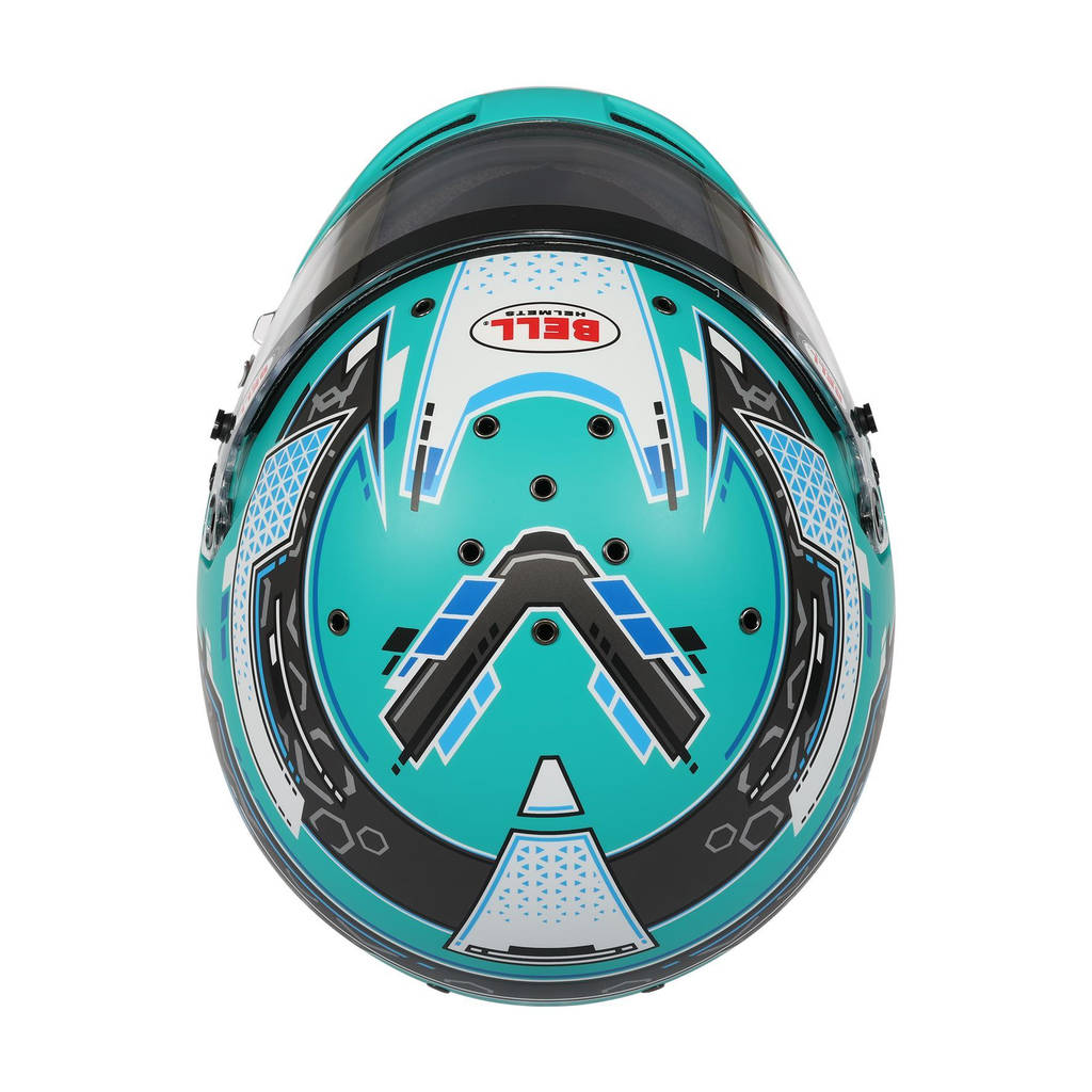 BELL 1310B75 Full-Face Helmet RS7 Pro Stamina HANS, Anthracite / Red, FIA 8859-2024 / SA2020, Size 58 (7 1/4) Photo-2 