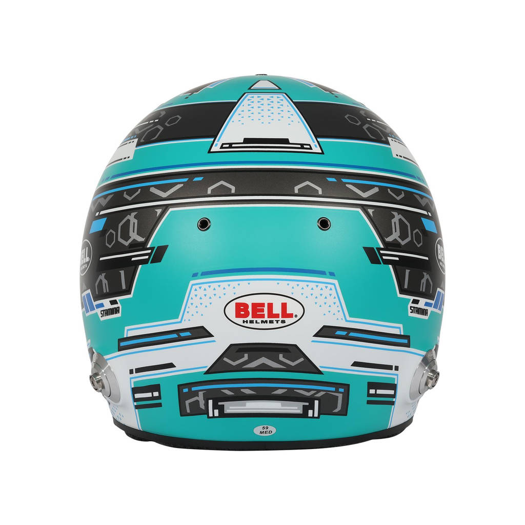 BELL 1310B76 Full-Face Helmet RS7 Pro Stamina HANS, Anthracite / Red, FIA 8859-2024 / SA2020, Size 59 (7 3/8) Photo-1 