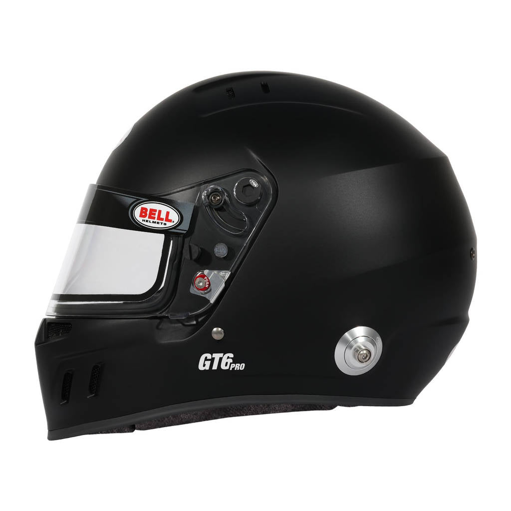 BELL 1341141 Full-Face Helmet GT6 Pro HANS, Matte Black, FIA 8859-2024 / SA2020, Size 54 (6 3/4) Photo-7 