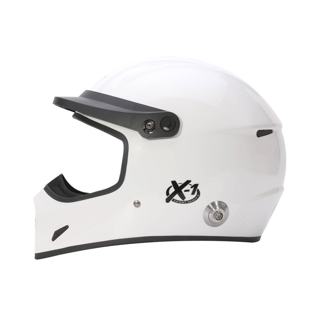 BELL 1453043 Full-Face Helmet X-1 HANS, White, FIA 8859-2024, Size L (60-61) Photo-1 