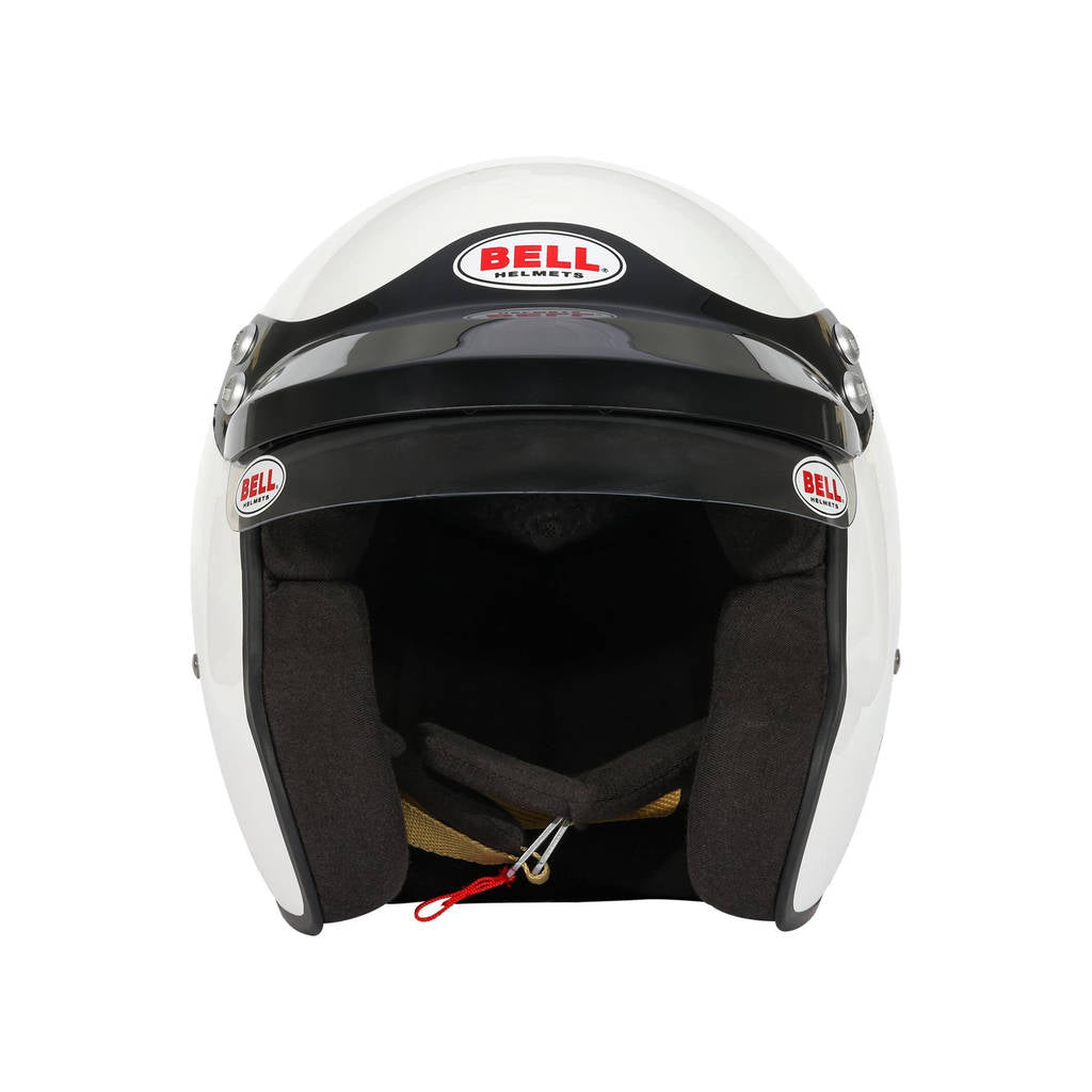 BELL 1426082 Open-Face Helmet MAG-1 HANS, White, FIA 8859-2024, Size M (58-59) Photo-2 