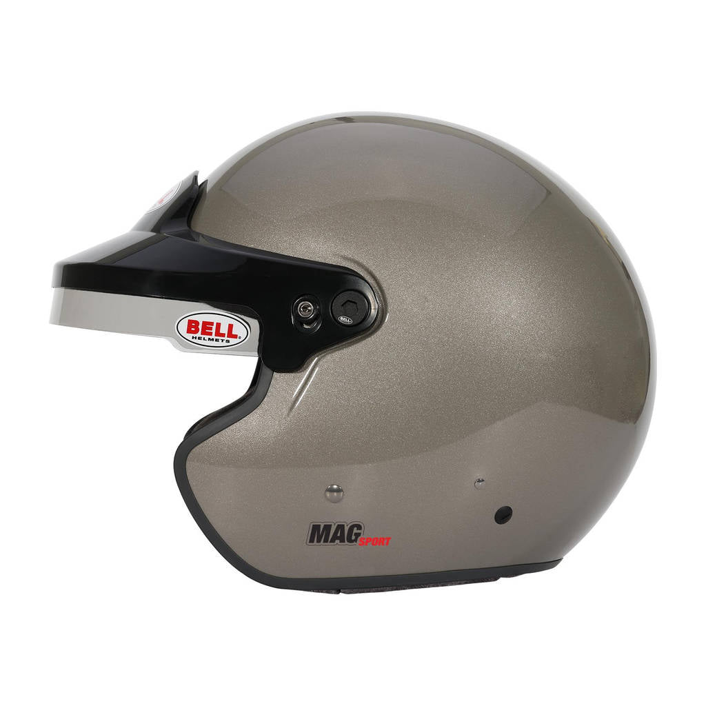 BELL 1435A71 Open-Face Helmet MAG, Titanium Silver, FIA 8859-2024, Size S (57-58) Photo-11 