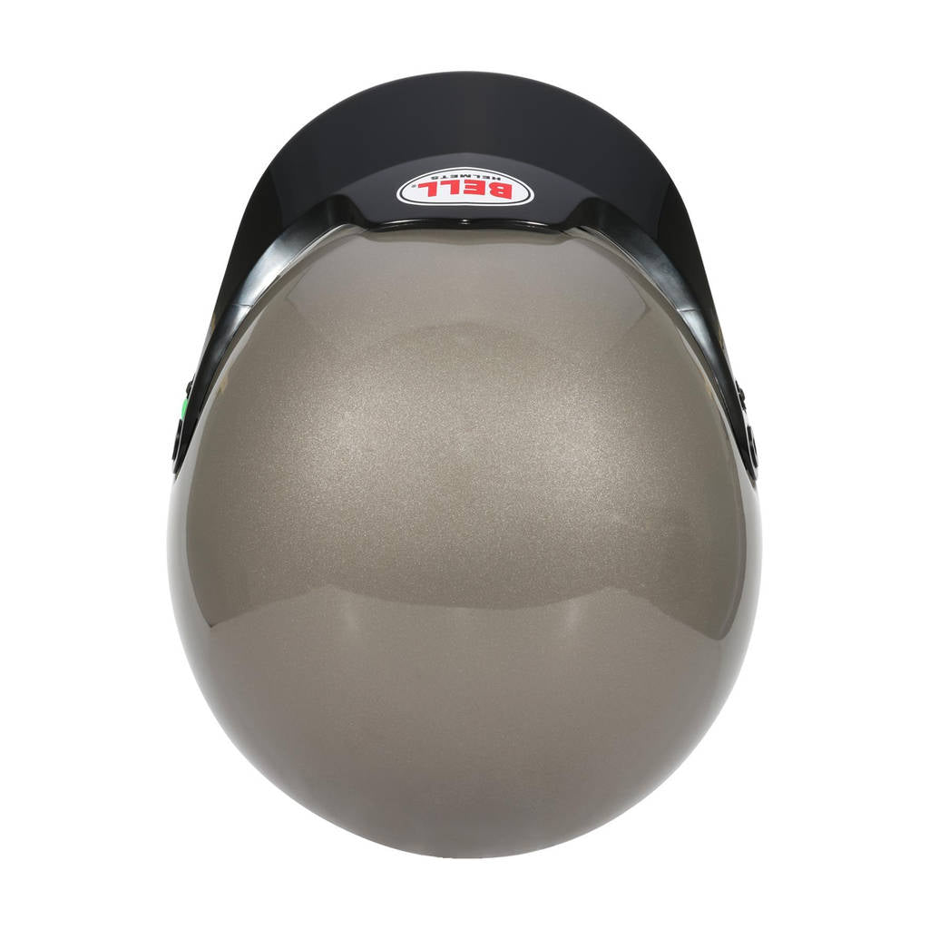 BELL 1435A81 Open-Face Helmet MAG HANS, Titanium Silver, FIA 8859-2024, Size S (57-58) Photo-3 