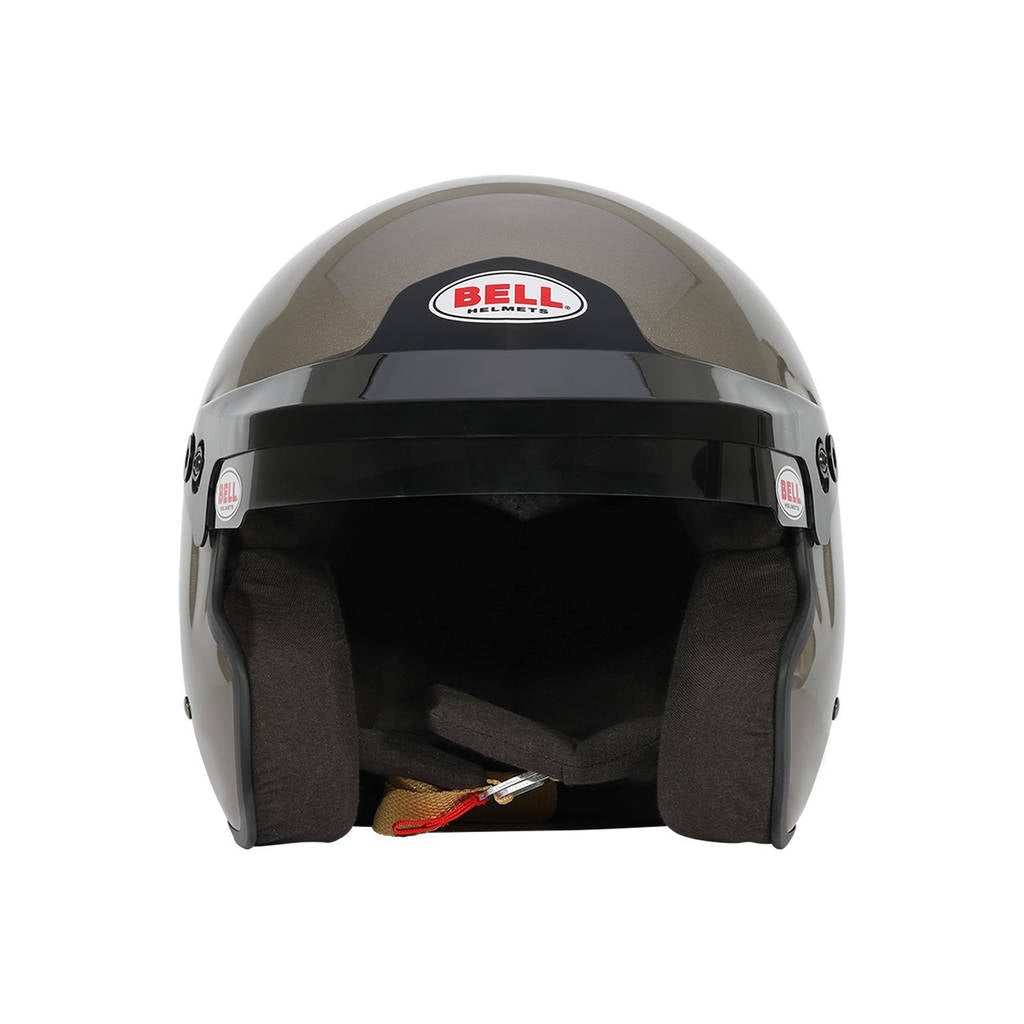 BELL 1435A81 Open-Face Helmet MAG HANS, Titanium Silver, FIA 8859-2024, Size S (57-58) Photo-6 