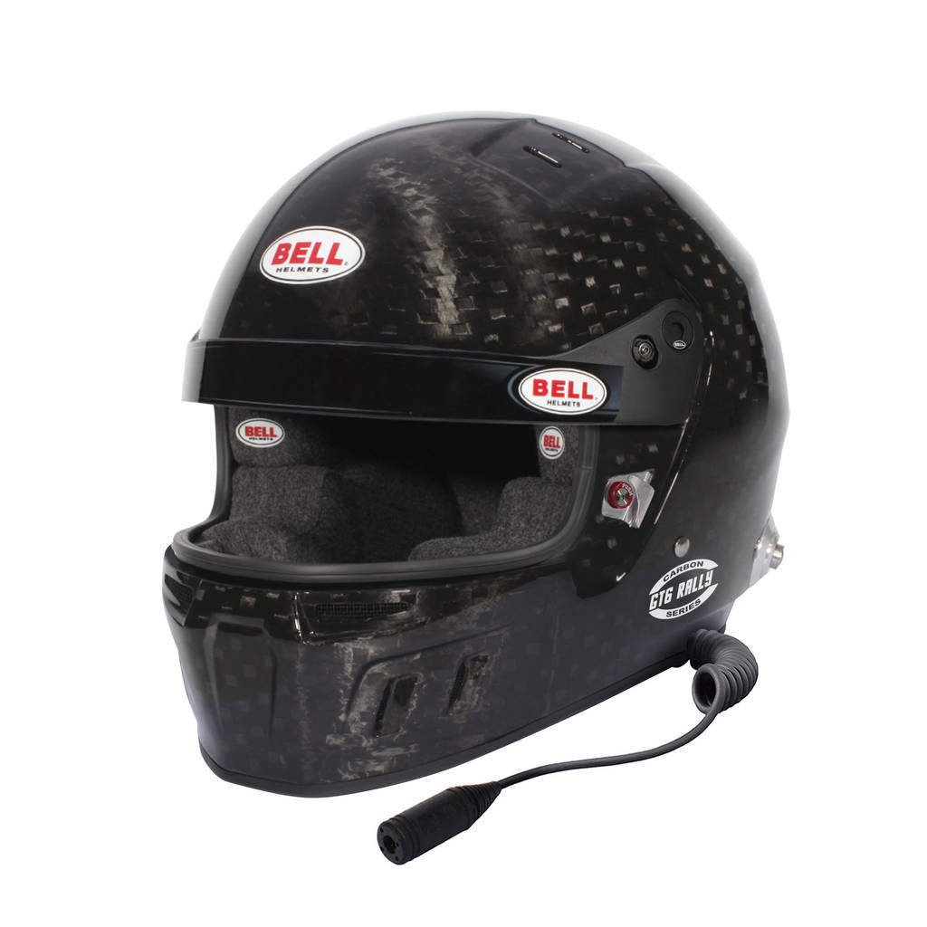 BELL 1239224 Full-Face Helmet GT6 Rally Carbon HANS, FIA 8859-2024 / SA2020, Size 3XL (65-66) Photo-0 