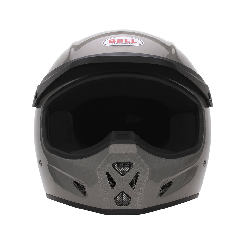 BELL 1453051 Full-Face Helmet X-1 Rally HANS, Titanium Silver, FIA 8859-2024, Size S (57-58) Photo-3 