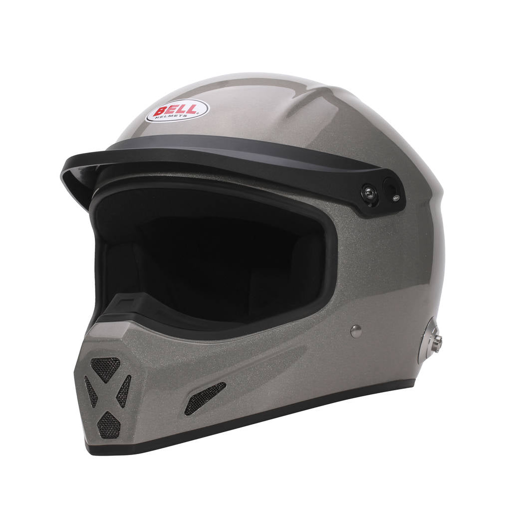 BELL 1453054 Full-Face Helmet X-1 Rally HANS, Titanium Silver, FIA 8859-2024, Size XL (61-61+) Photo-0 