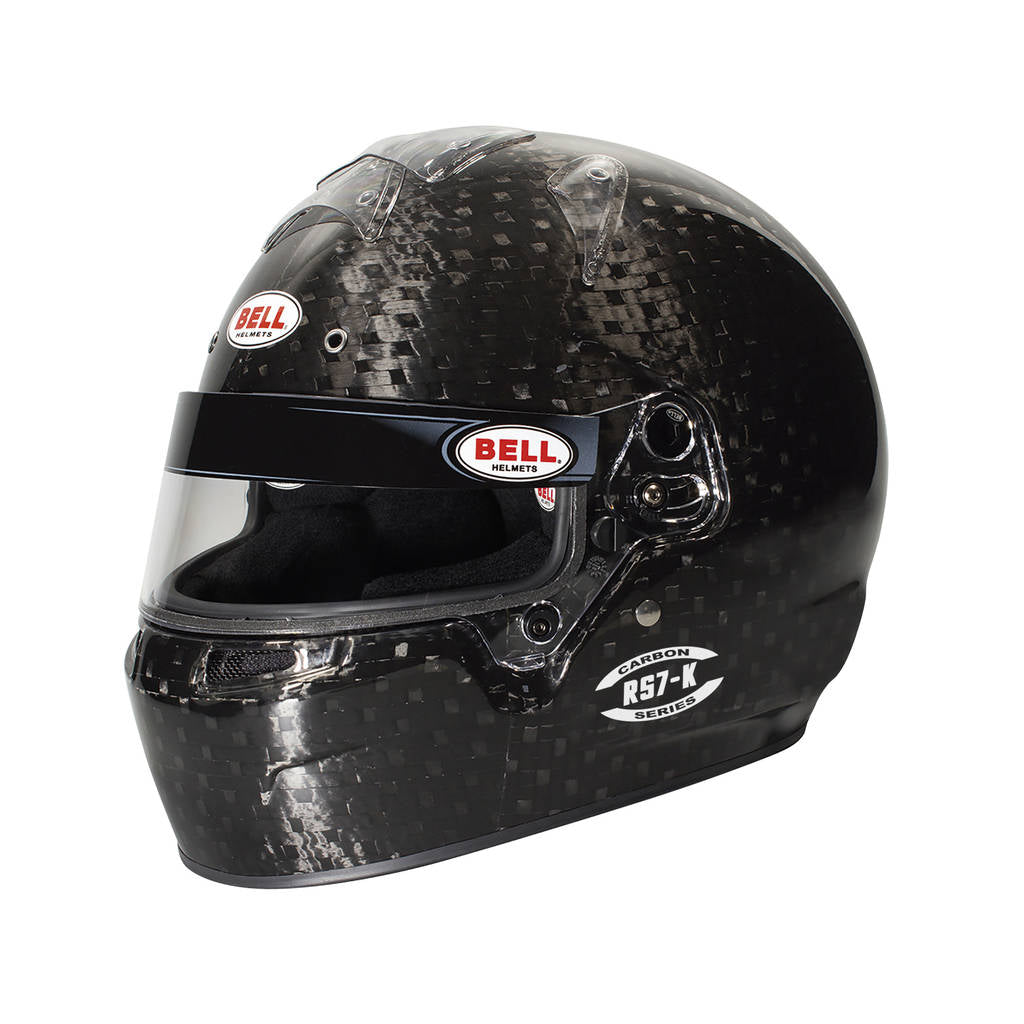 BELL 1204B12 Karting Helmet RS7-K Carbon, FIA 8878-2024 / K2020, Size 61+ (7 5/8+) Photo-0 