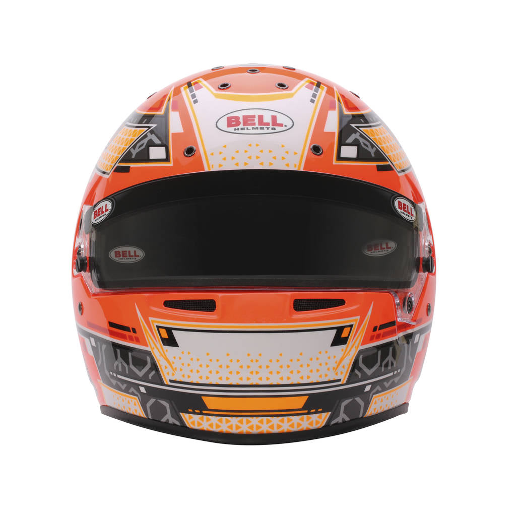 BELL 1310B91 Karting Helmet RS7-K Stamina, Anthracite / Orange, FIA 8878-2024 / K2020, Size S (57 -58) Photo-8 