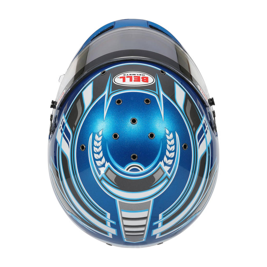 BELL 1311175 Karting Helmet KC7-CMR Champion, Anthracite / Blue, CMR2016, Size 58 (7 1/4) Photo-4 