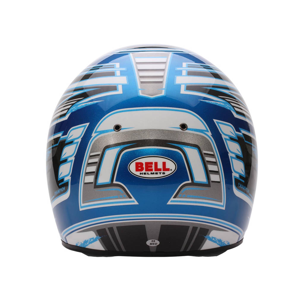 BELL 1311206 Karting Helmet KC7-CMR Champion, Anthracite / Yellow, CMR2016, Size 59 (7 3/8) Photo-3 