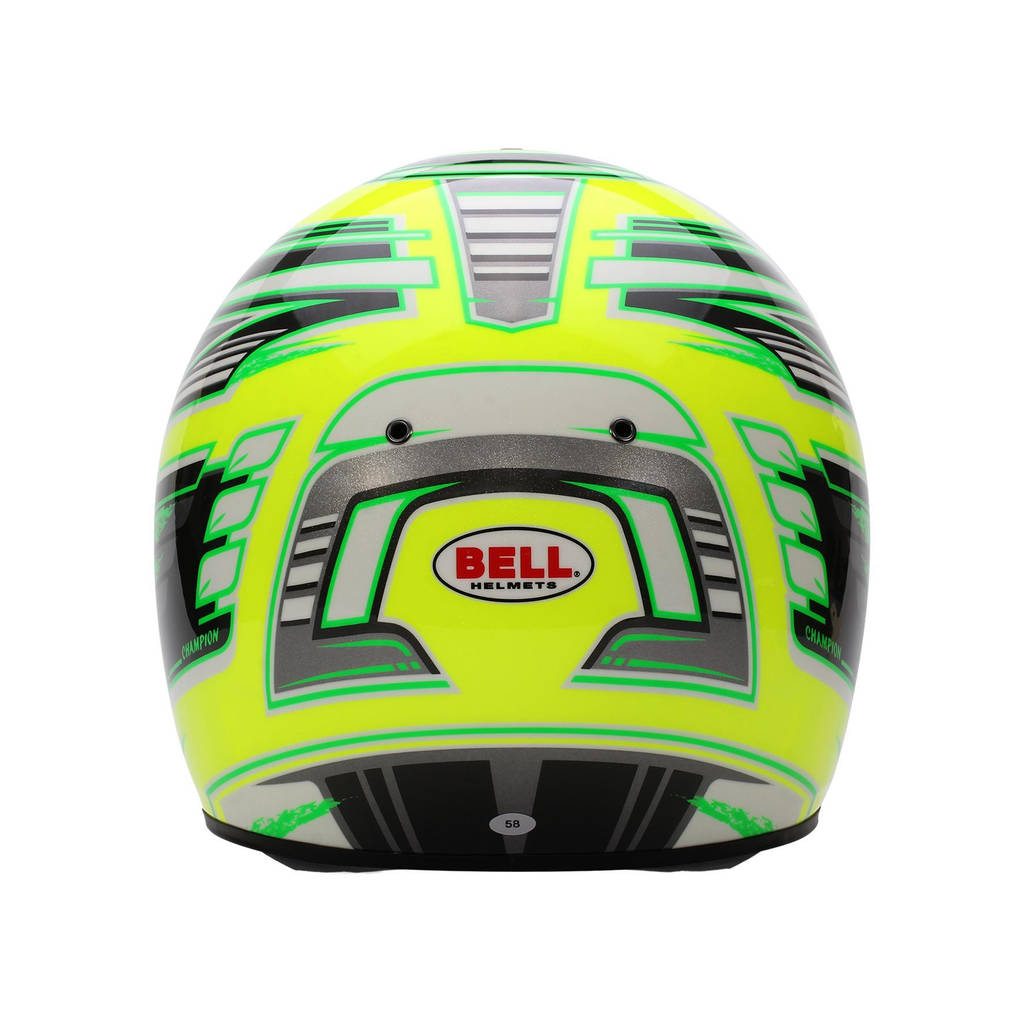 BELL 1311206 Karting Helmet KC7-CMR Champion, Anthracite / Yellow, CMR2016, Size 59 (7 3/8) Photo-16 