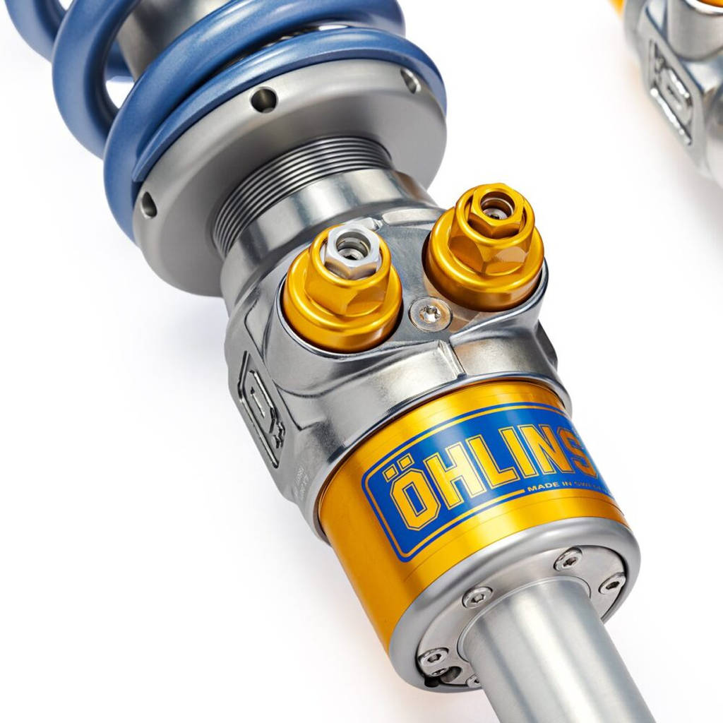 UNPLUGGED PERFORMANCE UP-MS2-361-1.1 Coilovers Pikes Peak Spec UP x Ohlins TTX (4-Way) for TESLA Model S Plaid 2021- Photo-3 
