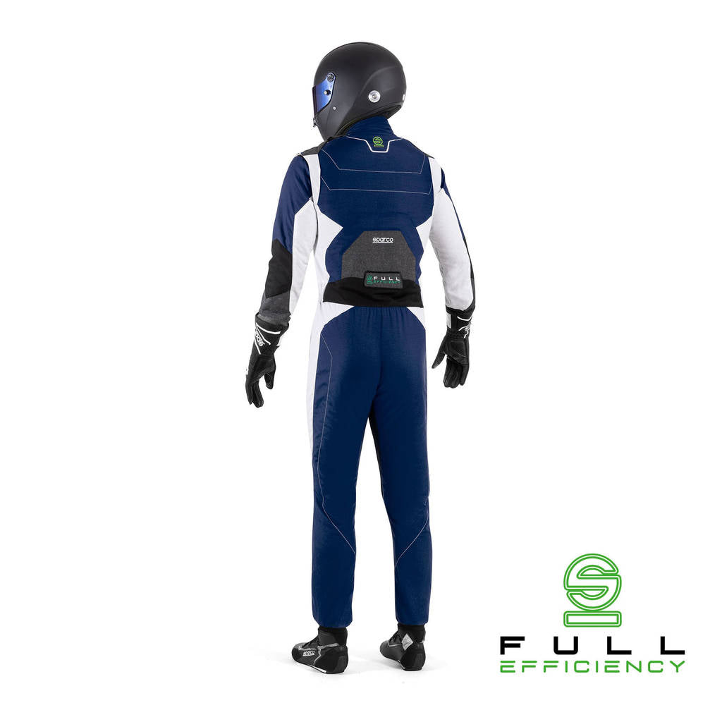 SPARCO BRS0005B0N06064 Racing Suit X-Light Full Efficiency, Blue / White, Size 64 Photo-1 