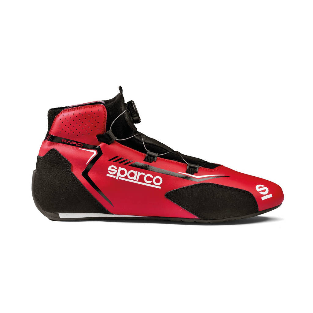 SPARCO BRB0002B0R27040 Racing Shoes Rapid Rotor, Red / Black, Size 40 Photo-1 