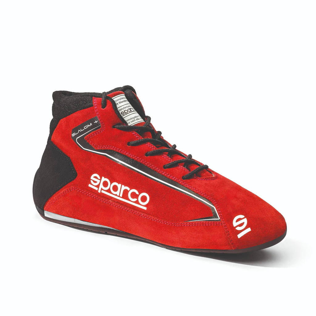 SPARCO BRB0001B0R01036 Racing Shoes Slalom+, Red, Size 36 Photo-0 