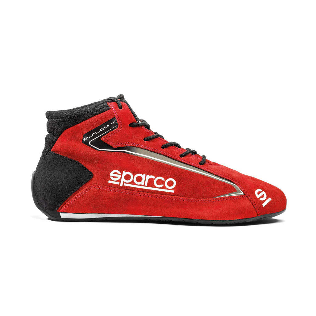 SPARCO BRB0001B0R01043 Racing Shoes Slalom+, Red, Size 43 Photo-0 