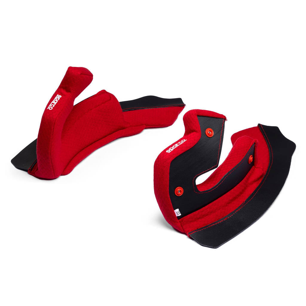 SPARCO BRA0018B0R012XL Cheek Padding Stealth RF, Red, Size 2XL Photo-0 