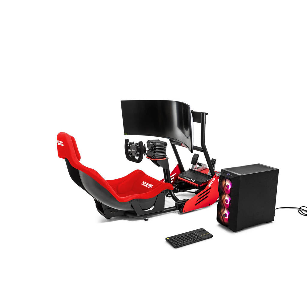SPARCO BGD0003B0R0100N Formula Driving Simulator Evolve GP Rig II, Red Photo-0 