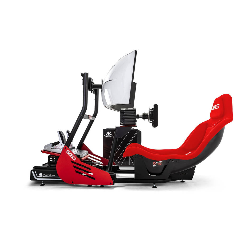 SPARCO BGD0003B0R0100N Formula Driving Simulator Evolve GP Rig II, Red Photo-2 