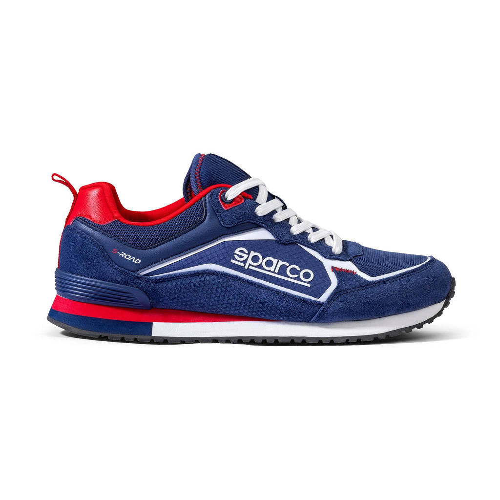 SPARCO BMB0001B0N31043 Sneakers S-Road, Navy Blue / Red, Size 43 Photo-0 
