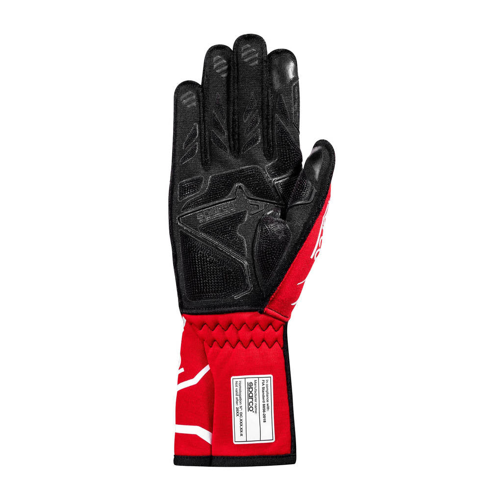 SPARCO BRG0001B0R27008 Racing Gloves Tide+, Red / Black, Size 8 Photo-1 
