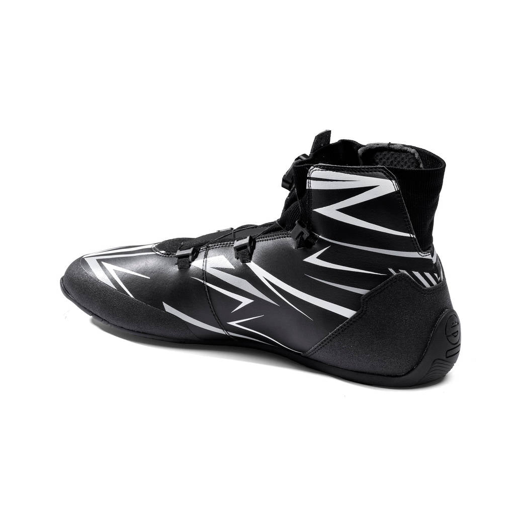 SPARCO BKB0002B0K06044 Karting Shoes K-Rapid Rotor, Black / White, Size 44 Photo-2 
