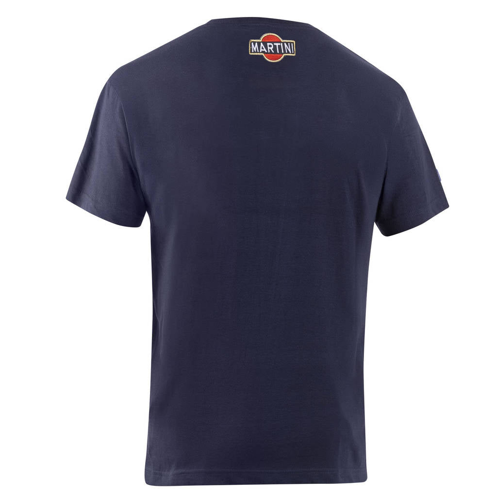 SPARCO BML0007D0N0200S T-Shirt Martini Racing Top Stripes, Navy Blue, Size S Photo-1 