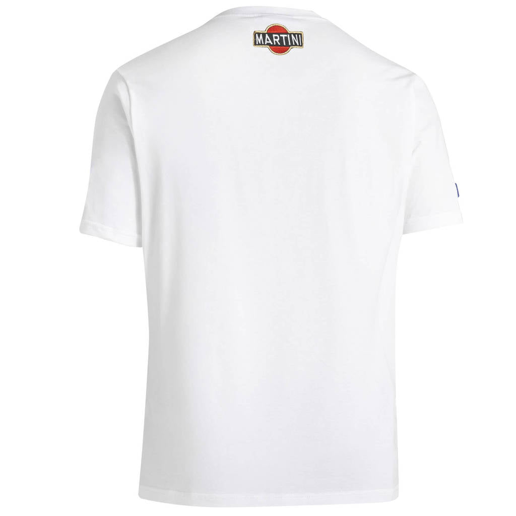 SPARCO BML0007D0W012XL T-Shirt Martini Racing Top Stripes, White, Size 2XL Photo-1 